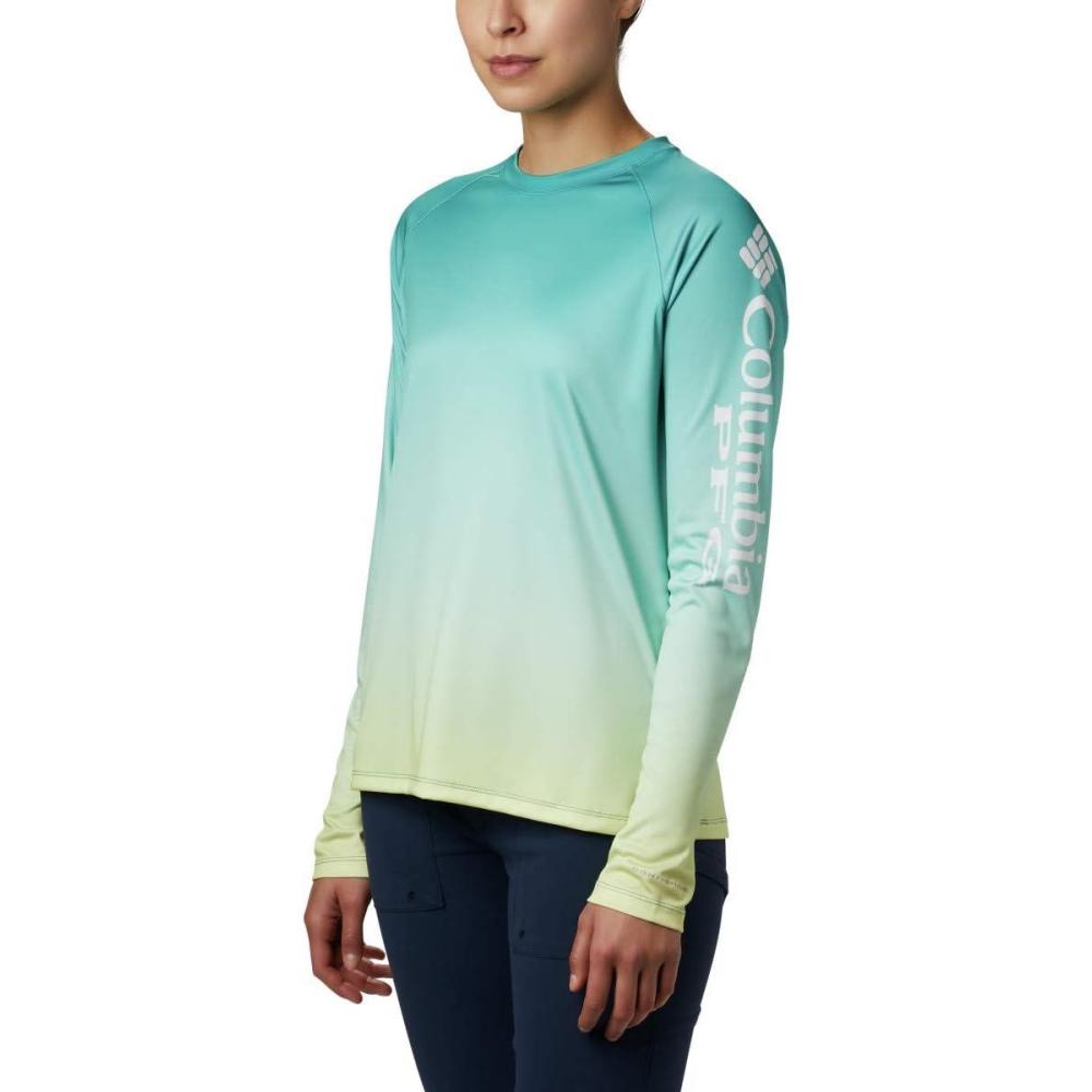 imageColumbia Womens Super Tidal Tee Long SleeveWaterfall Gradient