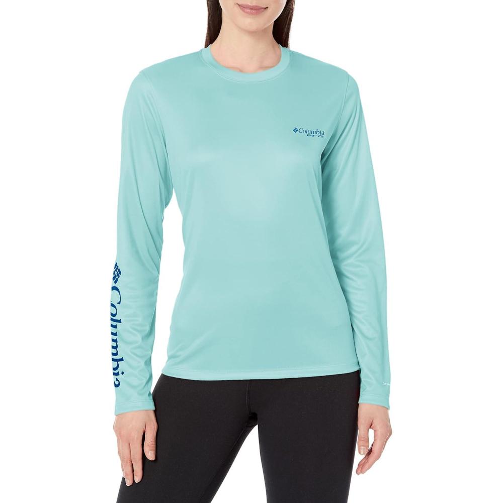 imageColumbia Womens Tidal Tee PFG Fish Star Long SleeveGulf StreamFish Star Tropamix