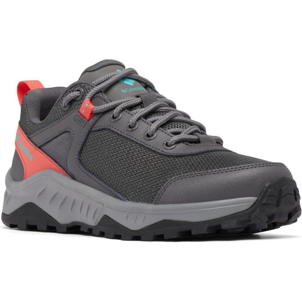 imageColumbia Womens Trailstorm Ascend WaterproofDark GreyRed Coral