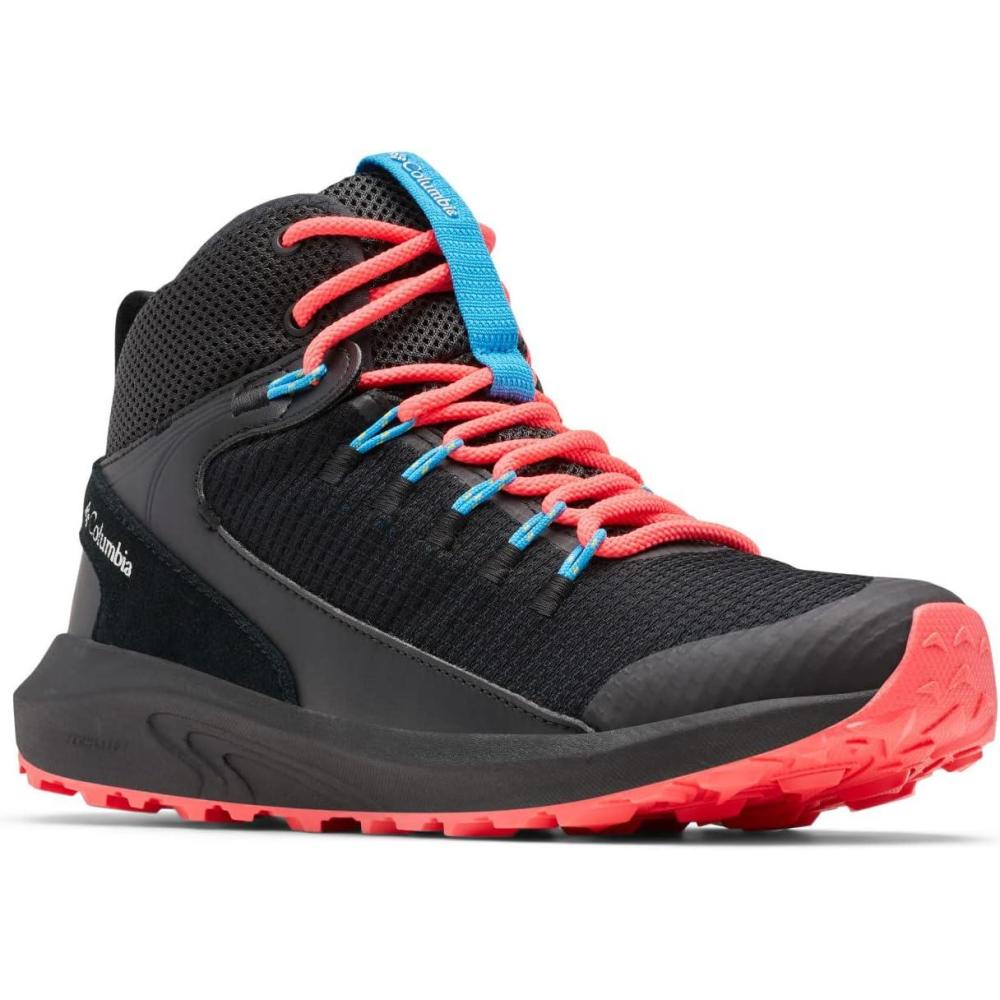 imageColumbia Womens Trailstorm Mid Waterproof Hiking ShoeBlackWhite