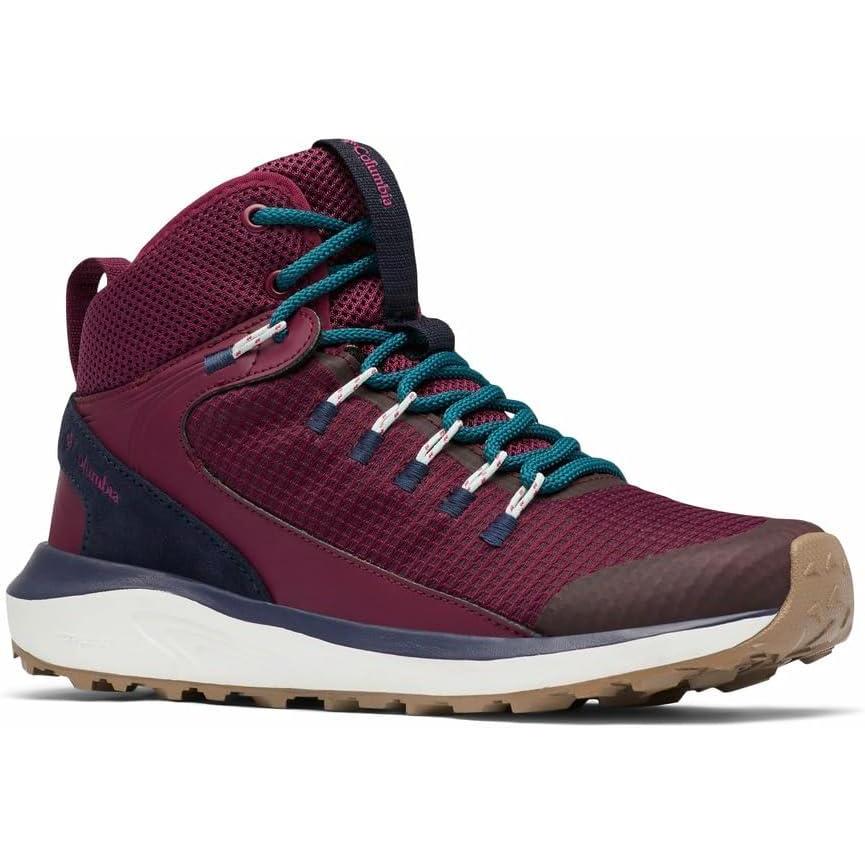 imageColumbia Womens Trailstorm Mid Waterproof Hiking ShoeMarionberryDeep Water