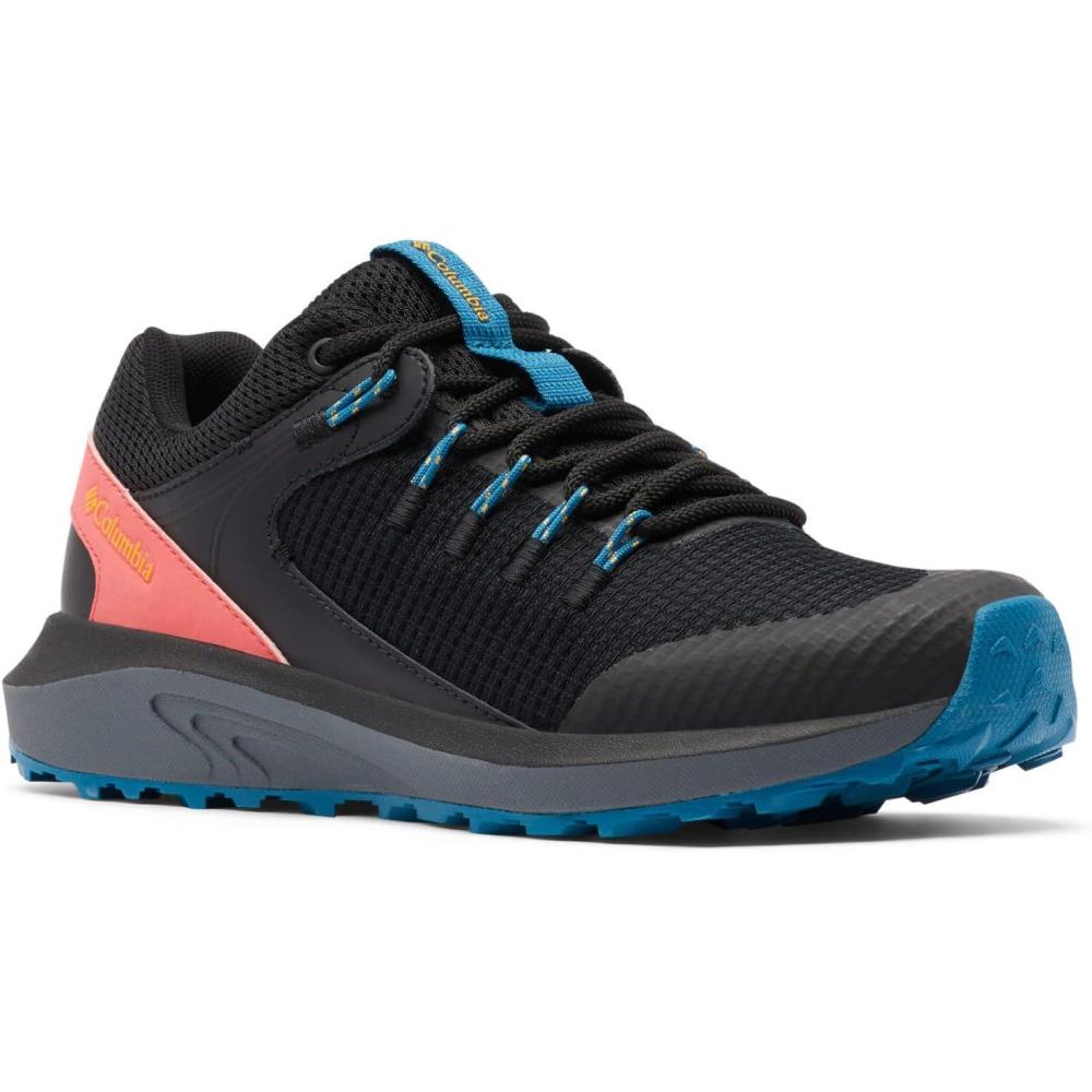 imageColumbia Womens Trailstorm Waterproof Hiking BootBlackBright Marigold