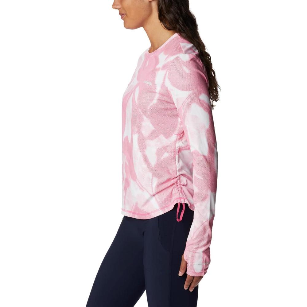 imageColumbia Womens W Sun Deflector Summerdry Ls ShirtWild GeraniumBloomdye