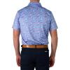Columbia Golf Men’s Countryside Green Polo(White Cap)