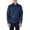 Columbia Golf Men’s Omni-Wick Printed Wickhams Hills Pullover(Camo Collegiate Navy)