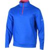 Columbia Golf Men’s Omni-Wick Printed Wickhams Hills Pullover(Printed Hyper Blue)