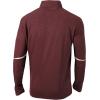Columbia Golf Omni-Wick Scorecard 1/4 Zip Long Sleeve Pullover(Deep Maroon)