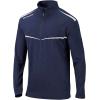 Columbia Golf Omni-Wick Scorecard 1/4 Zip Long Sleeve Pullover(Navy)