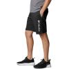 Columbia Mens Columbia Trek Short(Black/White Vertical Logo)