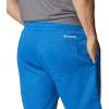 Columbia Mens Columbia Trek Short(Bright Indigo Heather/White Vertical Logo)