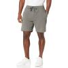 Columbia Mens Columbia Trek Short(Charcoal Heather/Black Vertical Logo)