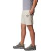 Columbia Mens Columbia Trek Short(Dark Stone  College Life Mini Logo)