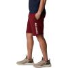 Columbia Mens Columbia Trek Short(Red Jasper/White Vertical Logo)