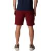 Columbia Mens Columbia Trek Short(Red Jasper/White Vertical Logo)