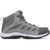 Columbia Men’s Crestwood Mid Waterproof Hiking Boots(2024 Titanium Grey Steel/Napa Green)