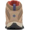 Columbia Men’s Crestwood Mid Waterproof Hiking Boots(Ash Brown  Carbon)