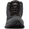 Columbia Men’s Crestwood Mid Waterproof Hiking Boots(Black  Charcoal)