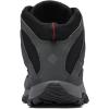 Columbia Men’s Crestwood Mid Waterproof Hiking Boots(Black  Charcoal)