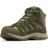 Columbia Men’s Crestwood Mid Waterproof Hiking Boots(Nori  Black)