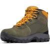 Columbia Men’s Discontinued Newton Ridge Plus II Suede Waterproof Hiking Boot(Peatmoss/Raw Honey)