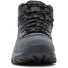 Columbia Men’s Discontinued Newton Ridge Plus II Suede Waterproof Hiking Boot(Shark/Black)