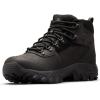 Columbia Men’s Discontinued Newton Ridge Plus II Waterproof Hiking Boot(Black/Black)