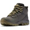 Columbia Men’s Discontinued Newton Ridge Plus II Waterproof Hiking Boot(Dark Grey/Stone Green)