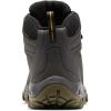 Columbia Men’s Discontinued Newton Ridge Plus II Waterproof Hiking Boot(Dark Grey/Stone Green)