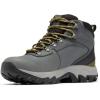 Columbia Men’s Discontinued Newton Ridge Plus II Waterproof Hiking Boot(Graphite/Black)