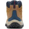 Columbia Men’s Discontinued Newton Ridge Plus II Waterproof Hiking Boot(Light Brown/Red Velvet)