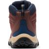 Columbia Men’s Discontinued Newton Ridge Plus II Waterproof Hiking Boot(Madder Brown/Collegiate Navy)