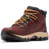 Columbia Men’s Discontinued Newton Ridge Plus II Waterproof Hiking Boot(Madder Brown/Collegiate Navy)