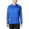 Columbia Mens Fork Stream™ Long Sleeve Shirt(Azul/Sky Blue)