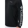 Columbia Mens Fork Stream™ Long Sleeve Shirt(Black)