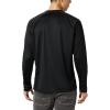 Columbia Mens Fork Stream™ Long Sleeve Shirt(Black/City Grey Logo)