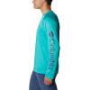 Columbia Mens Fork Stream™ Long Sleeve Shirt(Bright Aqua)