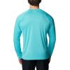 Columbia Mens Fork Stream™ Long Sleeve Shirt(Bright Aqua Heather)