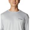 Columbia Mens Fork Stream™ Long Sleeve Shirt(Cool Grey/Louisiana)