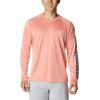 Columbia Mens Fork Stream™ Long Sleeve Shirt(Coral Reef)