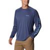 Columbia Mens Fork Stream™ Long Sleeve Shirt(Dark Mountain)