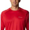 Columbia Mens Fork Stream™ Long Sleeve Shirt(Mountain Red)