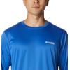 Columbia Mens Fork Stream™ Long Sleeve Shirt(Vivid Blue/Texas)