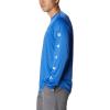 Columbia Mens Fork Stream™ Long Sleeve Shirt(Vivid Blue/Texas)