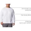 Columbia Mens Fork Stream™ Long Sleeve Shirt(White)