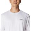 Columbia Mens Fork Stream™ Long Sleeve Shirt(White/North Carolina)