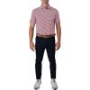 Columbia Men’s Golf Club Invite Polo Omni Wick Lightweight Short Sleeve Shirt(Beet)