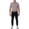 Columbia Men’s Golf Club Invite Polo Omni Wick Lightweight Short Sleeve Shirt(Deep Maroon)