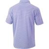 Columbia Men’s Golf Club Invite Polo Omni Wick Lightweight Short Sleeve Shirt(Frosted Purple)