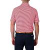 Columbia Men’s Golf Club Invite Polo Omni Wick Lightweight Short Sleeve Shirt(Intense Red)