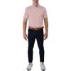 Columbia Men’s Golf Club Invite Polo Omni Wick Lightweight Short Sleeve Shirt(Sorbet)